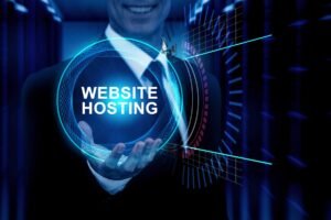 Modern cloud hosting infrastructure with secure servers, scalable cloud technology, and high-speed business hosting by HiveRift Hosting.