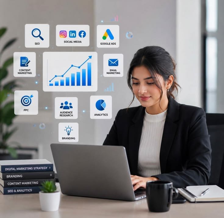 AI healthcare solutions dashboard showing patient management and medical analytics