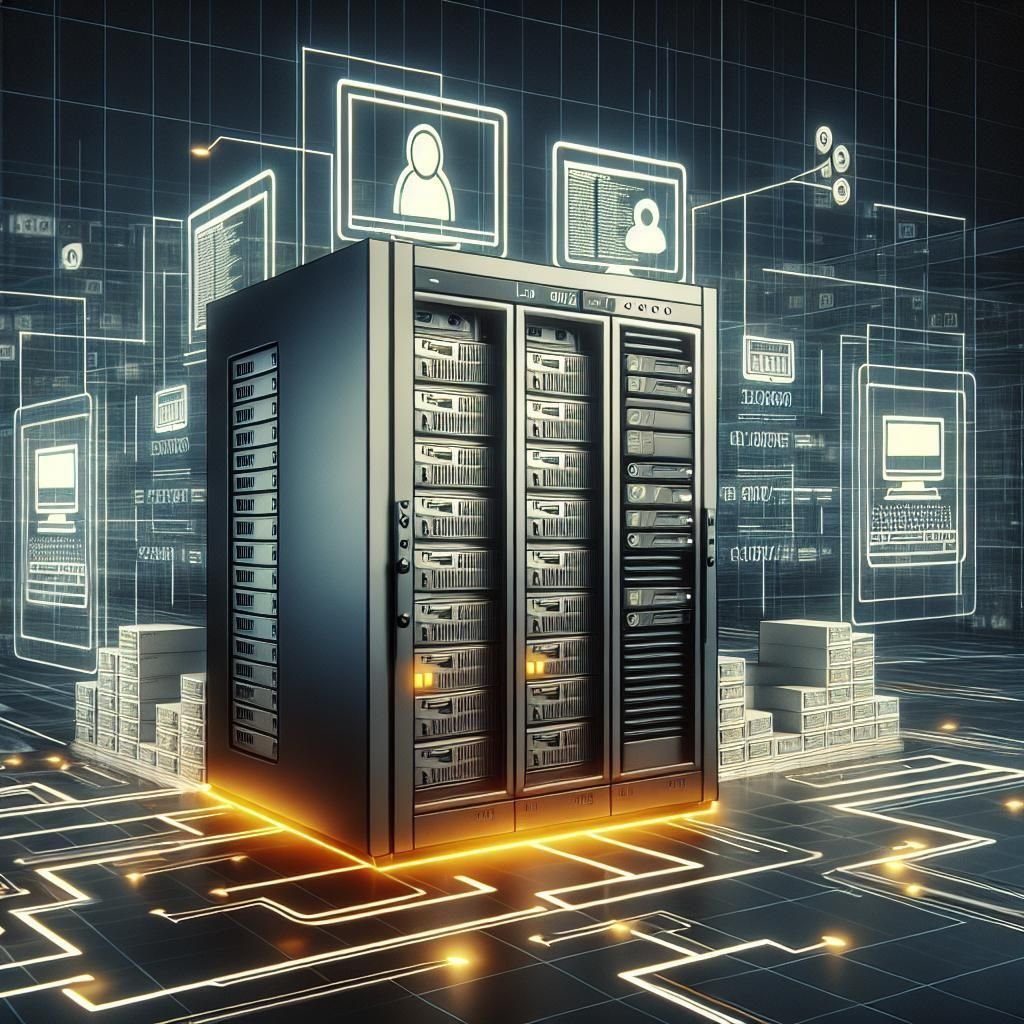 High-performance web hosting servers with NVMe SSD storage, cloud infrastructure, and optimized technology improving website speed for businesses in the United States.