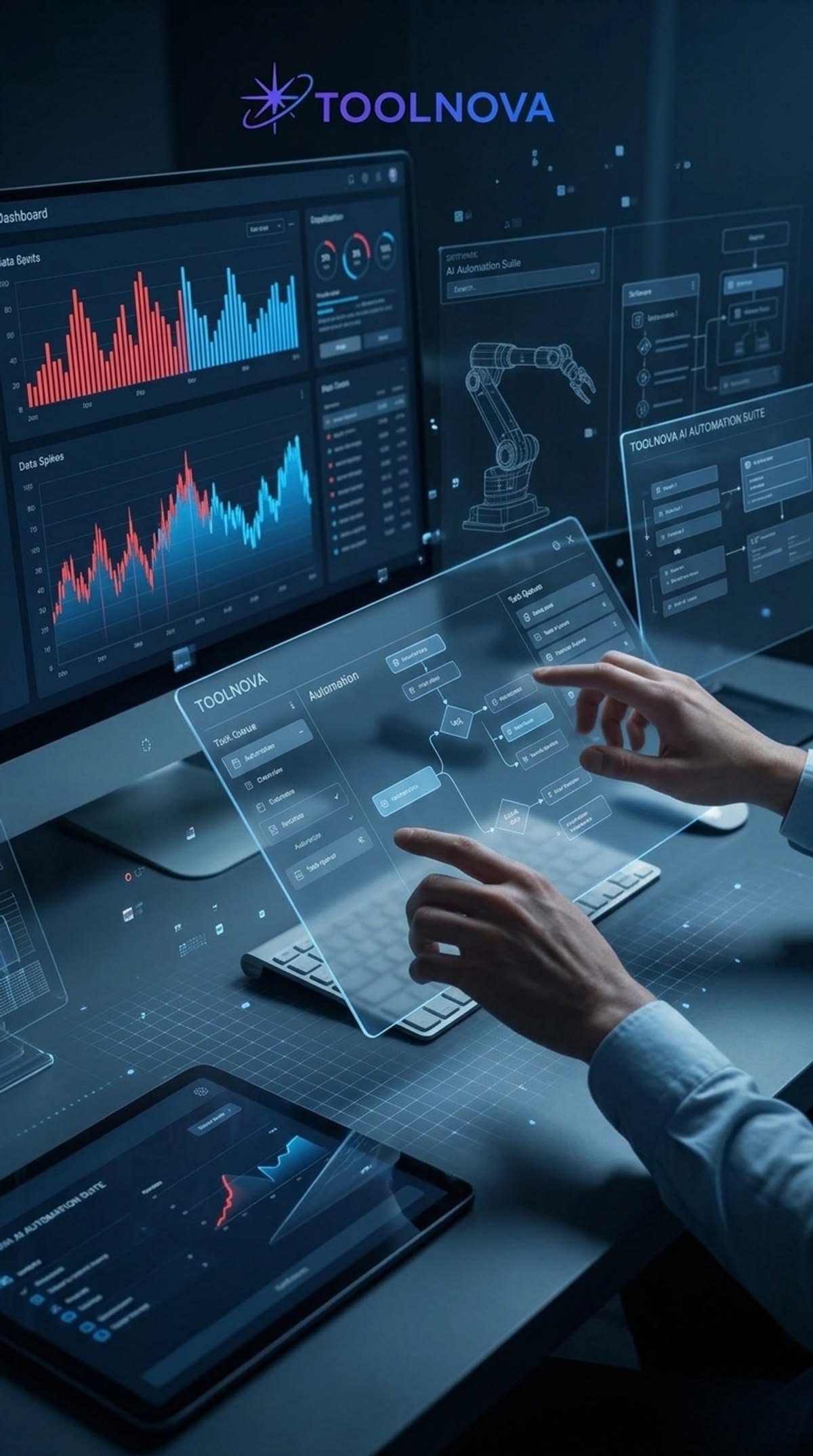 AI customer data dashboard showing customer insights and behavior analysis