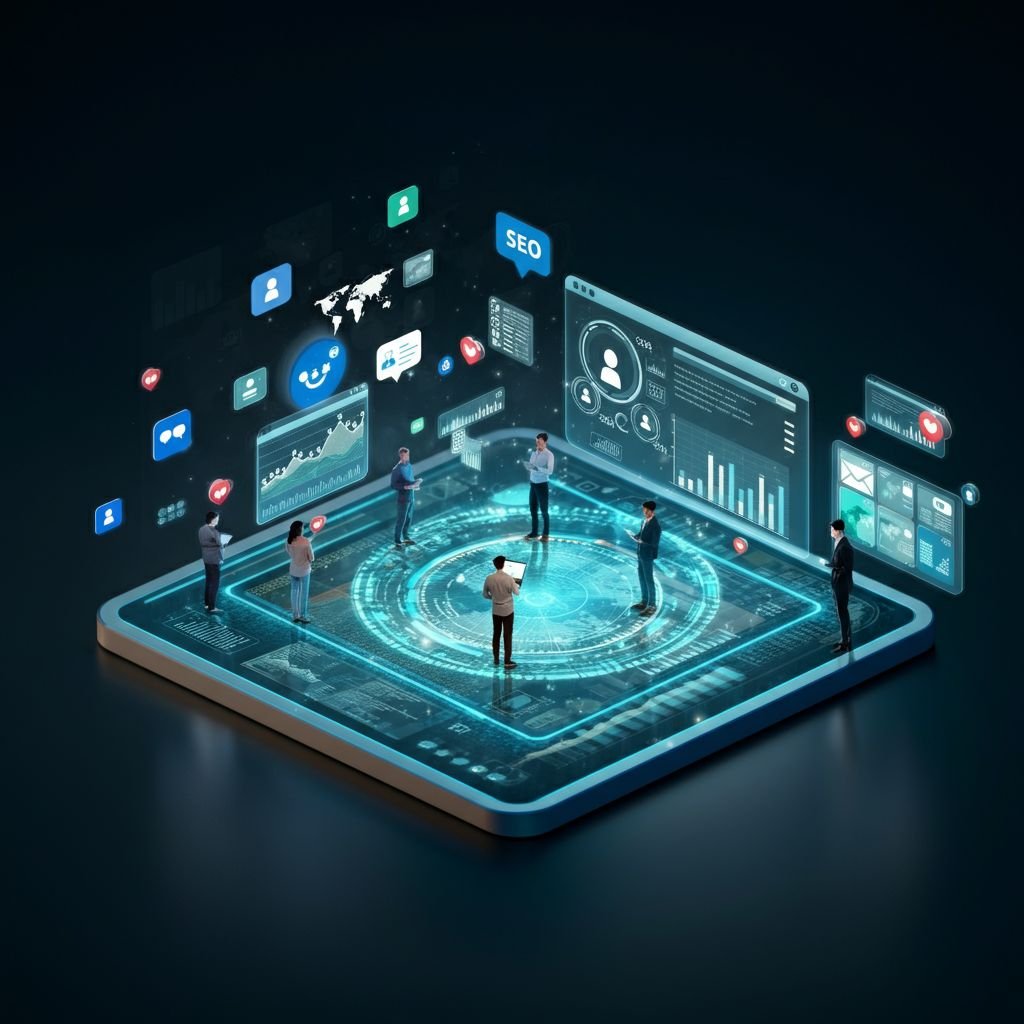 AI cybersecurity dashboard monitoring threats and unusual network activity