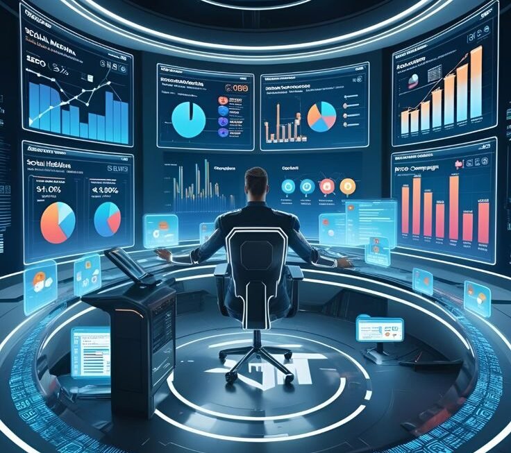 AI customer service system helping businesses automate support