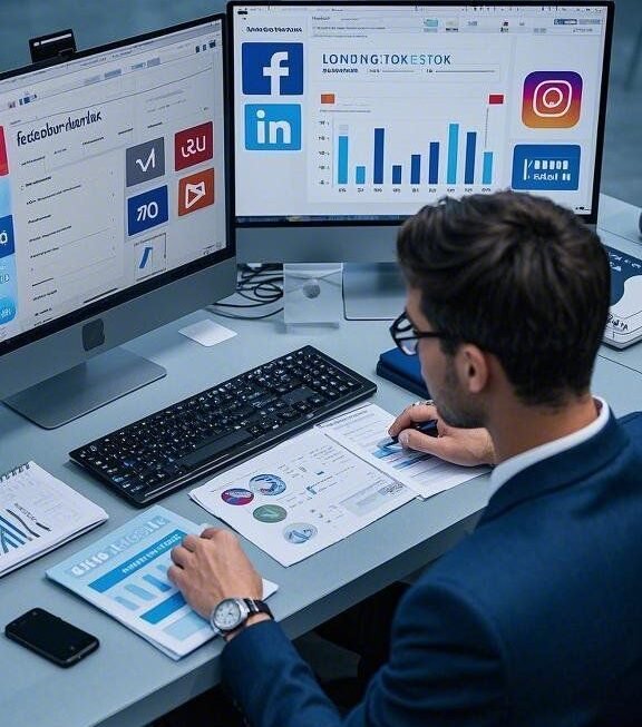 AI healthcare solutions dashboard showing patient management and healthcare analytics
