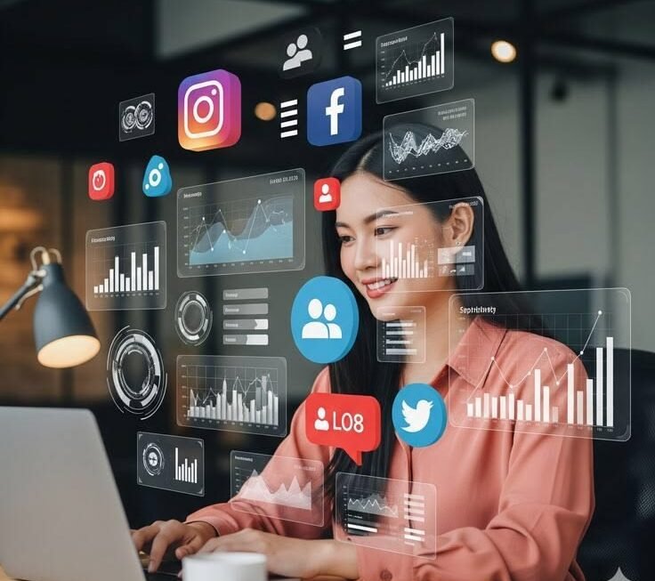 AI project management dashboard tracking tasks deadlines and team progress