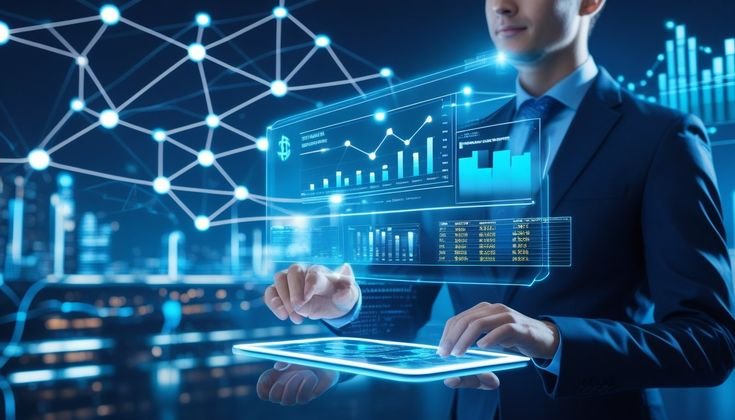 AI Data Analytics Solutions for Smarter Businesses Businesses collect huge amounts of data every day. Customer interactions, sales records, website activity, financial transactions, marketing campaigns, operational reports, and employee information all contribute to an ever-growing pool of business data. The challenge is no longer simply collecting information. Businesses need to understand that information and turn it into something useful. AI Data Analytics Solutions help organizations analyze large and complex datasets, identify patterns, discover trends, automate reporting, and generate insights that can support better business decisions. Instead of spending hours manually reviewing spreadsheets and reports, teams can use AI-powered analytics to explore data faster and identify information that may otherwise be difficult to notice. What Are AI Data Analytics Solutions? AI Data Analytics Solutions are software systems that combine artificial intelligence, machine learning, automation, and data analytics to help businesses understand their data. Traditional analytics may require employees to manually create reports and search for patterns. AI-powered systems can automate parts of this process and analyze large datasets more efficiently. AI data analytics can support areas such as: Sales analysis Customer analytics Marketing analytics Financial reporting Operational analytics Product performance Business forecasting Risk analysis Performance monitoring Data visualization The exact capabilities depend on the data available and the business problem being addressed. Why Businesses Need AI Data Analytics Having access to data does not automatically mean a business understands it. A company may have thousands of customer records but still struggle to determine which customers are most valuable. A retailer may have years of sales information but find it difficult to identify changing purchasing patterns. A marketing team may have campaign data across multiple platforms but spend considerable time combining reports before it can analyze performance. AI analytics can help bring information together and make it easier for teams to identify useful patterns. AI-Powered Business Intelligence Business intelligence traditionally focuses on collecting, organizing, and presenting business information. AI can extend these capabilities by helping systems identify patterns and generate more intelligent insights. For example, instead of simply displaying a sales dashboard, an AI-powered analytics platform may highlight unusual changes in sales, identify high-performing products, or point out differences between regions. This allows employees to spend less time searching for information and more time interpreting it. AI Sales Data Analytics Sales teams generate valuable information through customer interactions, transactions, leads, and sales pipelines. AI Data Analytics Solutions can analyze sales data to help businesses understand: Revenue trends Product performance Sales performance Customer purchasing patterns Lead conversion Regional performance Sales pipeline activity These insights can help managers identify areas that need attention and support better sales planning. AI does not replace sales expertise. Instead, it provides additional information that sales teams can use when making decisions. AI Customer Data Analytics Understanding customers is essential for long-term business growth. AI can analyze customer information from multiple sources and identify behavioral patterns. Businesses may use AI customer analytics to understand: Customer preferences Purchase frequency Customer engagement Product interests Customer segments Churn indicators Buying patterns This information can help businesses create more relevant marketing and customer engagement strategies. AI Marketing Analytics Marketing departments often work with data from multiple channels. These may include websites, search campaigns, social media, email marketing, advertising platforms, and customer relationship management systems. AI analytics can help bring this information together and identify patterns in campaign performance. Marketing teams can use analytics to examine: Campaign performance Customer engagement Conversion trends Traffic sources Customer segments Marketing costs Content performance This can make it easier to understand which activities are producing meaningful results. AI Financial Data Analytics Financial information is critical for business planning. AI-powered analytics can help finance teams analyze financial data and identify trends in areas such as: Revenue Expenses Cash flow Profitability Budget performance Transaction activity Automated analytics can also reduce the amount of manual reporting required by finance teams. However, important financial decisions should continue to involve qualified professionals who can interpret the data and consider the wider business context. AI Operational Analytics Operational teams need to understand how efficiently different business processes are working. AI Data Analytics Solutions can analyze operational information to identify bottlenecks, unusual activity, and performance trends. Businesses may use operational analytics for: Resource planning Workforce management Delivery performance Process monitoring Inventory management Service operations Productivity analysis These insights can help management identify areas where processes may need improvement. AI Data Visualization Data can become difficult to understand when presented only through spreadsheets and large tables. AI-powered analytics platforms can convert complex information into easier-to-understand dashboards and visual reports. Useful visualizations may include: Sales charts Customer trends Performance dashboards Revenue comparisons Operational metrics Marketing reports Forecasting graphs Clear visualization helps decision-makers understand important information without having to manually examine every data point. Natural Language Data Analytics One emerging use of AI is allowing employees to interact with business data using natural language. Instead of manually creating a complex query, a user could ask a question such as: "Which products had the highest sales growth this quarter?" An AI analytics system could interpret the question and retrieve the relevant information. This can make business data more accessible to employees who may not have technical knowledge of databases or analytics tools. AI Data Analytics for E-Commerce E-commerce companies generate large amounts of information through online transactions and customer interactions. AI analytics can help online businesses analyze: Product sales Customer behavior Cart activity Product demand Repeat purchases Marketing performance Customer segments Businesses can use these insights to improve inventory planning, customer engagement, product recommendations, and marketing strategies. AI Data Analytics for Retail Retailers often need to analyze data from stores, websites, customers, products, and supply chains. AI can help identify patterns in sales and customer behavior across different locations and periods. Retail analytics can support: Product performance analysis Store performance Customer segmentation Demand analysis Inventory planning Promotion analysis This can help retailers understand where changes may be required and where opportunities may exist. AI Data Analytics for Manufacturing Manufacturing businesses generate data throughout the production process. Machines, production lines, inventory systems, quality checks, and logistics operations can all generate valuable information. AI analytics can help manufacturers monitor: Production performance Equipment data Quality trends Inventory levels Production delays Resource utilization When combined with predictive analytics, this information can also support proactive maintenance and operational planning. AI Data Analytics for Healthcare Healthcare organizations handle large amounts of operational and administrative data. AI analytics can help organizations understand information related to: Appointment activity Resource utilization Operational performance Administrative workloads Service trends Because healthcare data can be highly sensitive, organizations need strong privacy, security, access controls, and governance when implementing AI analytics. How AI Data Analytics Solutions Work An AI analytics platform generally involves several stages. Data Collection Information is collected from relevant business systems, databases, applications, websites, and other sources. Data Integration Information from different systems is combined so it can be analyzed consistently. Data Cleaning Incorrect, duplicated, incomplete, or inconsistent information is identified and addressed. AI Analysis Machine learning and other analytical techniques are applied to identify patterns, relationships, and trends. Visualization and Reporting Results are presented through dashboards, reports, charts, or other interfaces. Business Decision-Making Employees use the insights as one input when evaluating business decisions and strategies. Benefits of AI Data Analytics Solutions Faster Analysis AI can process large amounts of information quickly, reducing some of the manual effort involved in data analysis. Better Visibility Organizations can gain a clearer view of business performance across different departments. Automated Reporting Recurring reports can potentially be generated automatically, reducing repetitive administrative work. Pattern Identification AI can identify relationships and trends that may be difficult to detect through manual analysis. Improved Decision Support Decision-makers can access relevant information more quickly when evaluating business opportunities and challenges. Greater Data Accessibility Natural-language interfaces and visual dashboards can make analytics easier for non-technical employees to use. Challenges of AI Data Analytics AI analytics is not a replacement for good data management. Poor-quality information can lead to unreliable insights. Businesses should consider challenges such as: Incomplete data Data duplication Poor system integration Privacy requirements Security risks Model accuracy Bias Employee adoption Ongoing monitoring Before implementing AI analytics, organizations should understand what data they have and whether that data is suitable for the intended use. Data Security and Responsible AI Businesses need to consider privacy and security when using AI to analyze sensitive information. Important controls may include: Access management Data encryption Authentication Data governance Audit trails Secure integrations Data retention policies Organizations should also establish processes for reviewing AI-generated insights and monitoring model performance. The NIST AI Risk Management Framework provides guidance that organizations can use when thinking about trustworthy and responsible AI development and deployment. NIST AI Risk Management Framework Building AI Data Analytics Solutions for Businesses Every organization has different systems, datasets, reporting requirements, and business objectives. A customized AI analytics platform can be designed around specific business requirements instead of relying entirely on generic dashboards. Businesses looking for customized AI and software development can explore HiveRift's AI and software solutions for technology projects involving analytics, automation, and intelligent business applications. Explore HiveRift's AI and software solutions A customized solution can also integrate with existing CRM, ERP, accounting, e-commerce, or operational systems. How to Get Started With AI Data Analytics Businesses can start with a focused analytics project rather than attempting to analyze everything at once. A practical process can include: Identify an important business question. Determine which data can help answer it. Review data quality and availability. Connect relevant data sources. Develop the analytics solution. Test the results. Create dashboards or reporting workflows. Monitor performance and improve the system. Starting with a measurable business problem makes it easier to determine whether the technology is providing real value. The Future of AI Data Analytics AI analytics is moving toward more accessible and interactive business intelligence. Employees may increasingly be able to ask questions about business data using natural language and receive visual explanations or summaries. AI agents may also work with analytics platforms to monitor information continuously and bring important changes to the attention of employees. However, businesses will still need human judgment to understand why a trend is happening and determine what action should be taken. The future is therefore likely to involve a combination of AI-powered analysis and human decision-making. Conclusion AI Data Analytics Solutions can help businesses transform large amounts of information into useful insights. From sales and marketing to finance, operations, retail, e-commerce, and manufacturing, AI-powered analytics can support faster analysis, automated reporting, pattern identification, and better visibility into business performance. Successful implementation depends on more than choosing an AI tool. Businesses need reliable data, secure systems, clear objectives, appropriate integrations, and ongoing human oversight. When implemented strategically, AI data analytics can become an important part of a modern organization's approach to data-driven decision-making.